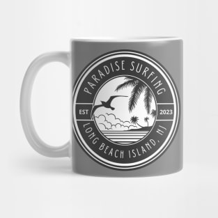 Long Beach Island, NJ - Surfing Design Mug